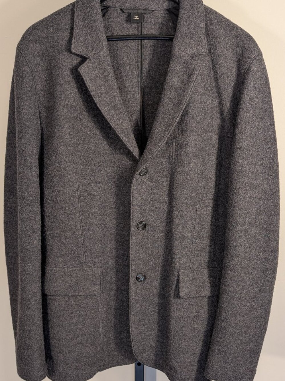Hugo Boss Men's Wool Blazer | Charcoal Grey | Sz 44R